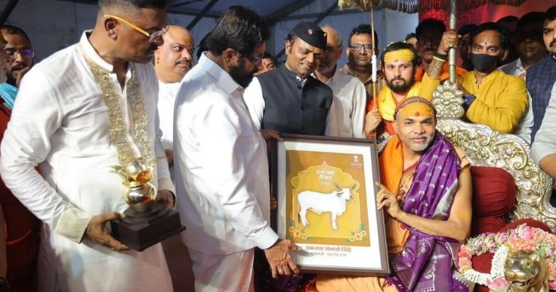 shankaracharya swami avimukteshwaranand Saraswati movement for cow Gomata Rashtra Mata Gau Dhwaj