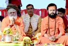 Prayagraj Mahakumbh 2025 Shankaracharya camp bhumi pujan ceremony completed